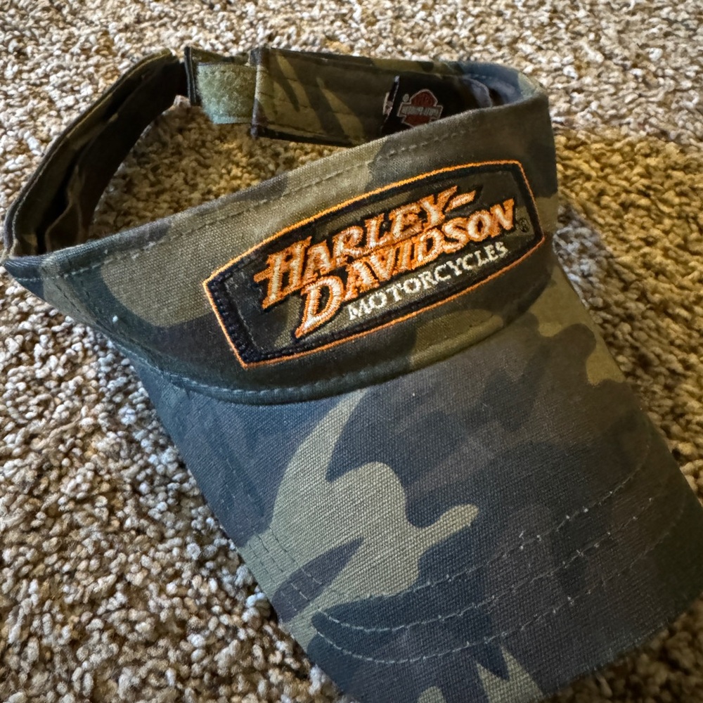 Harley-Davidson Green Camo Visor